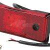Luz LED trasera, roja, dcha.