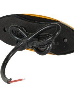 Luz LED lateral, amar., oval.