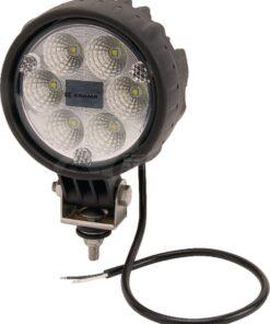 Luz de trabajo LED, 25 W, 2000 lm, redonda, 10-30 V, Ø 117 mm, proyector, 6 LED, Kramp