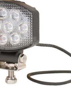 Luz de trabajo LED, 15 W, 1900 lm, oval, 10-30 V, 120 x 38 x 80 mm, proyector, 10 LED, Kramp