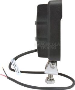 Faro de trabajo LED, 25W, 3040lm, cuadrado, 10/30V, 108x48x108 mm, proyector, 16 LEDs, Kramp