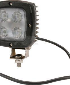 Luz de trabajo LED 40 W, 4000 lm, cuadrada, 10-30 V, 98,5 x 63,4 x 98,5 mm, proyector, Kramp