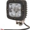 Luz de trabajo LED 40 W, 4000 lm, cuadrada, 10-30 V, 98,5 x 63,4 x 98,5 mm, haz concentrado, Kramp