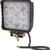 Luz de trabajo LED 48 W, 3840 lm, cuadrado, 10-30 V, 112 x 54,5 x 136 mm, proyector, 16 LED, Kramp