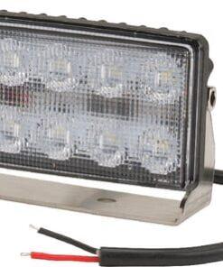 Luz de trabajo LED 42 W, 3800 lm, rectangular, 10-30 V, 140,2 x 41,8 x 57,2 mm, proyector, Kramp
