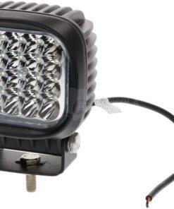 Luz de trabajo LED 48 W, 4000 lm, cuadrado, 10-30 V, 123 x 81 x 123 mm, haz concentrado, Kramp