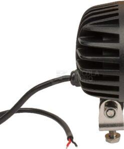 Luz de trabajo LED, 24 W, 2240 lm, oval, 10-30 V, 141,5 x 64,5 x 90 mm, proyector, 8 LED, Kramp