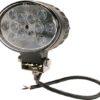 Luz de trabajo LED 36 W, 2760 lm, oval, 10-30 V, 144 x 85 x 95 mm, haz concentrado, 12 LED, Kramp 17 Luz de trabajo LED 36 W, 2760 lm, oval, 10-30 V, 144 x 85 x 95 mm, haz concentrado, 12 LED, Kramp