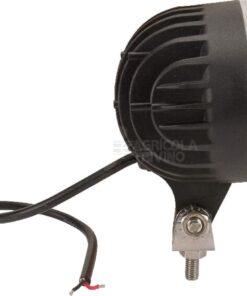 Luz de trabajo LED 36 W, 2760 lm, oval, 10-30 V, 144 x 85 x 95 mm, haz concentrado, 12 LED, Kramp