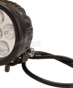 Luz de trabajo LED, 18W, 1440 lm, redonda, 10-30 V, Ø89 mm, proyector, 6 LED, Kramp