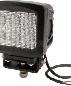 Luz de trabajo LED, 60W, 5400 lm, cuadrada, 10/30V, 135 x 124 mm, proyector, 6 LED, Kramp
