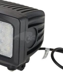 Luz de trabajo LED, 90 W, 8100 lm, cuadrada, 10 / 30 V, 135 x 124 mm, proyector, 9 LED, Kramp
