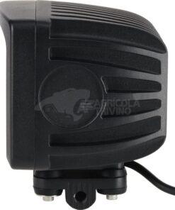 Luz de trabajo LED, 90 W, 8100 lm, cuadrada, 10 / 30 V, 135 x 124 mm, proyector, 9 LED, Kramp