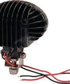 Luz de trabajo LED, 24 W, 1920 lm, oval, 10-30 V, blanca, 140 x 70 x 70 mm, enchufe Deutsch, proyector, 8 LED, Kramp 11 Luz de trabajo LED, 24 W, 1920 lm, oval, 10-30 V, blanca, 140 x 70 x 70 mm, enchufe Deutsch, proyector, 8 LED, Kramp