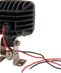 Luz de trabajo LED, 25 W, 2500 lm, cuadrada, blanca, 105 x 84 x 105 mm, enchufe Deutsch, proyector amplio, 1 LED, Kramp