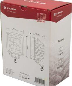 WORKLAMP Sq 4500LM DT FLOOD