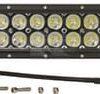 Barra de luces de trabajo LED, 180W, 15300 lm, rectangular, 12 / 24V, luz blanca, 825,5 x 79,5 mm, terminal Deutsch, combinada, curva, 60 LED, Kramp