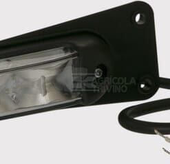 Luz LED de marcación roja, naranja y blanca con soporte