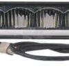 Barra luces LED, 120 W, 6500 lm, rectangular, 12/48V, blanca, 486 x 90 x 57 mm, conector Deutsch de 3 pines, luz diurna cortas/largas, Kramp