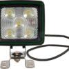 Work light LED, 60W, 5600lm, square, white, 111x82.5x99mm, 3m cable, Wide flood, 20 LED's, Kramp