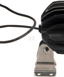 Work light LED, 60W, 5600lm, square, white, 111x82.5x99mm, 3m cable, Wide flood, 20 LED's, Kramp