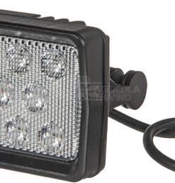 Lámpara de trabajo LED 21W 2600lm - luz de proyección lado izquierdo