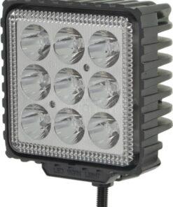 Lámpara de trabajo LED 27W 500lm -azul- cable Spot, Conector Deutsch