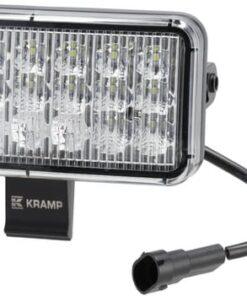 Luz de trabajo LED, 54 W, 4100 lm, rectangular, proyector, Kramp