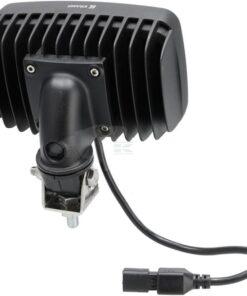 Foco de trabajo LED, 90 W, 6000 lm, rectangular, 10-30 V, blanco, Flood, enchufe, 30 LED's, Deutsch Kramp