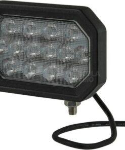 Luz de trabajo LED, 42 W, 2800 lm, rectangular, proyector, Kramp