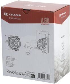 Luz de trabajo LED, 40 W, 4800 lm, redonda, proyector, Kramp