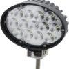 Faro de trabajo LED, 65W, 5880 lm, oval, 10/30V, 166x148x95 mm, Deutsch enchufe, Spot, 13 LEDs