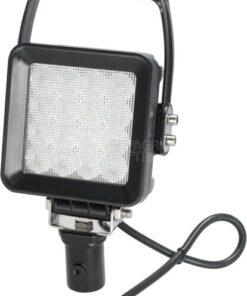 Luz de trabajo cuadrada y asa