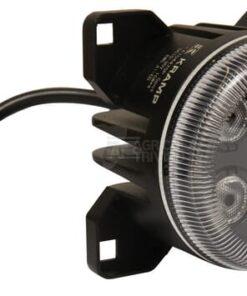 Faro de trabajo LED, 40 W, 4000 lm, redondo, 10/30 V, Ø90 mm, H11/enchufe Deutsch, Haz de luz concentrado, 4 LEDs, Kramp