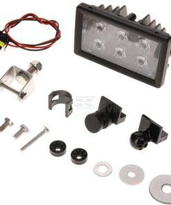 Luz de trabajo LED, 30 W, 2400 lm, rectangular, proyector, H11, Kramp