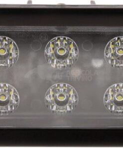 Luz de trabajo LED, 30 W, 2400 lm, rectangular, proyector, H11, Kramp
