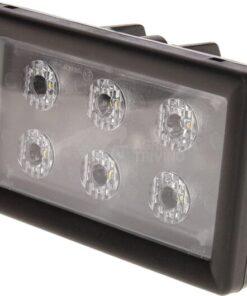 Luz de trabajo LED, 30 W, 2400 lm, rectangular, proyector, H11, Kramp