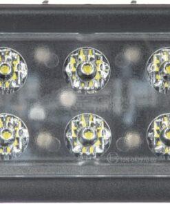 Luz de trabajo LED, 30 W, 2400 lm, rectangular, proyector, H11, Kramp