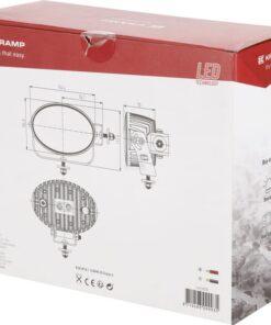 Luz de trabajo 60 W 5100 lúmenes DIFUSA