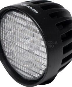 Faro trabajo LED, 40W, 4000lm, redondo, blanco, 10/30 V, 84 x 126 x 71,8 mm, enchufe Deutsch, 4 LED, 360°, Kramp
