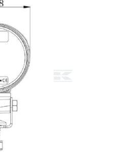 Faro trabajo LED, 40W, 4000lm, redondo, blanco, 10/30 V, 84 x 126 x 71,8 mm, enchufe AMP, 4 LED, 360°, Kramp
