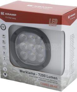 Luz de trabajo LED, 54 W, 7200 lm