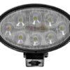 Foco de trabajo LED, 56 W, 5320 lm, ovalado, blanco, 10/30 V, 160 x 100 x 74mm, enchufe, Wide flood, 8 LED's Deutsch Kramp