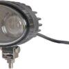 Luz de seguridad LED, azul, 10 W, 250 lm, ovalada, 10-80 V, Haz concentrado, 2 LED's, Kramp