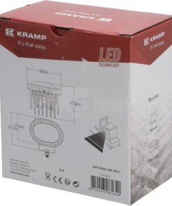 Luz de seguridad 9 W, BLUE LINE