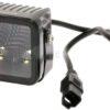 Faro de trabajo LED indirecto, 40 W, 4800 lm, cuadrado, 12/24 V, blanco, 81 x 82,5 x 67,5 mm enchufe Deutsch, luz proyección, 4 LEDs