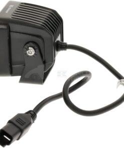 Faro de trabajo LED indirecto, 40 W, 4800 lm, cuadrado, 12/24 V, blanco, 81 x 82,5 x 67,5 mm enchufe Deutsch, luz proyección, 4 LEDs