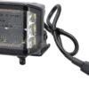 Faro de trabajo LED, 70W, 8400 lm, cuadrado, 12/24V, blanco/naranja, 97x77x75 mm enchufe Deutsch, proyector, 10LED's