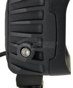 Faro de trabajo LED, 45 W, 4050 lm, cuadrado, 12/24 V, azul, 126 x 151 x 95 mm enchufe Deutsch, haz de luz concentrado, 9 LEDs