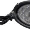 Faro LED, 20/24W, oval, 10/30V, 166x106.2x97.5mm, luz larga/baja, cable abierto de 3 polos montaje empotrado